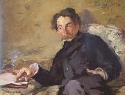 Edouard Manet Stephane Mallarme (mk06) oil painting on canvas